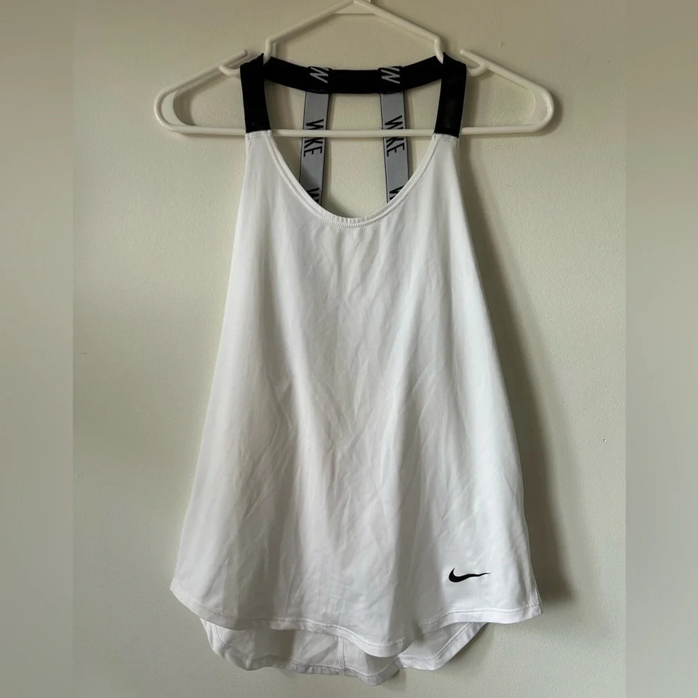 Nike Dri-Fit White Workout Tank